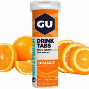טבליות מלחים בטעם תפוז GU Electrolyte Tablets