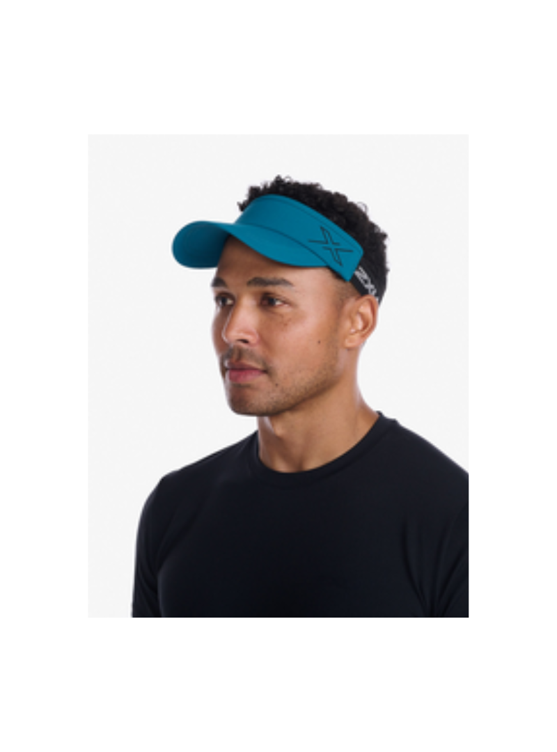 כובע ריצה מצחייה 2XU - צבע טורקיז