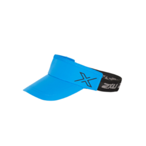 כובע ריצה מצחייה 2XU - צבע כחול בהיר