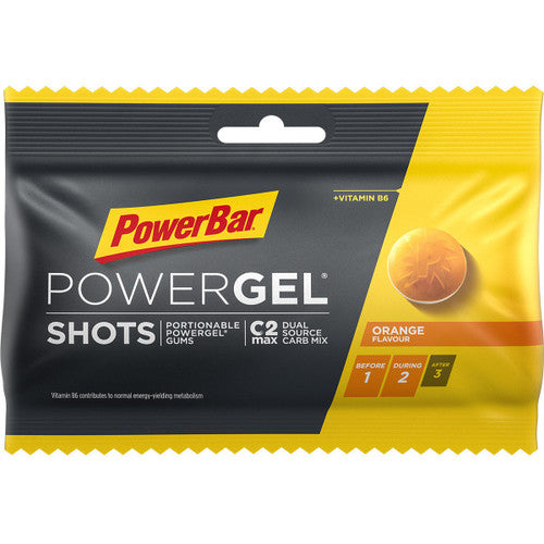 סוכריות בטעם תפוז Powerbar POWERGEL