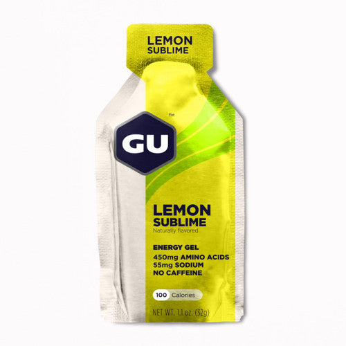 ג'ל אנרגיה מבית GU בטעם  לימון