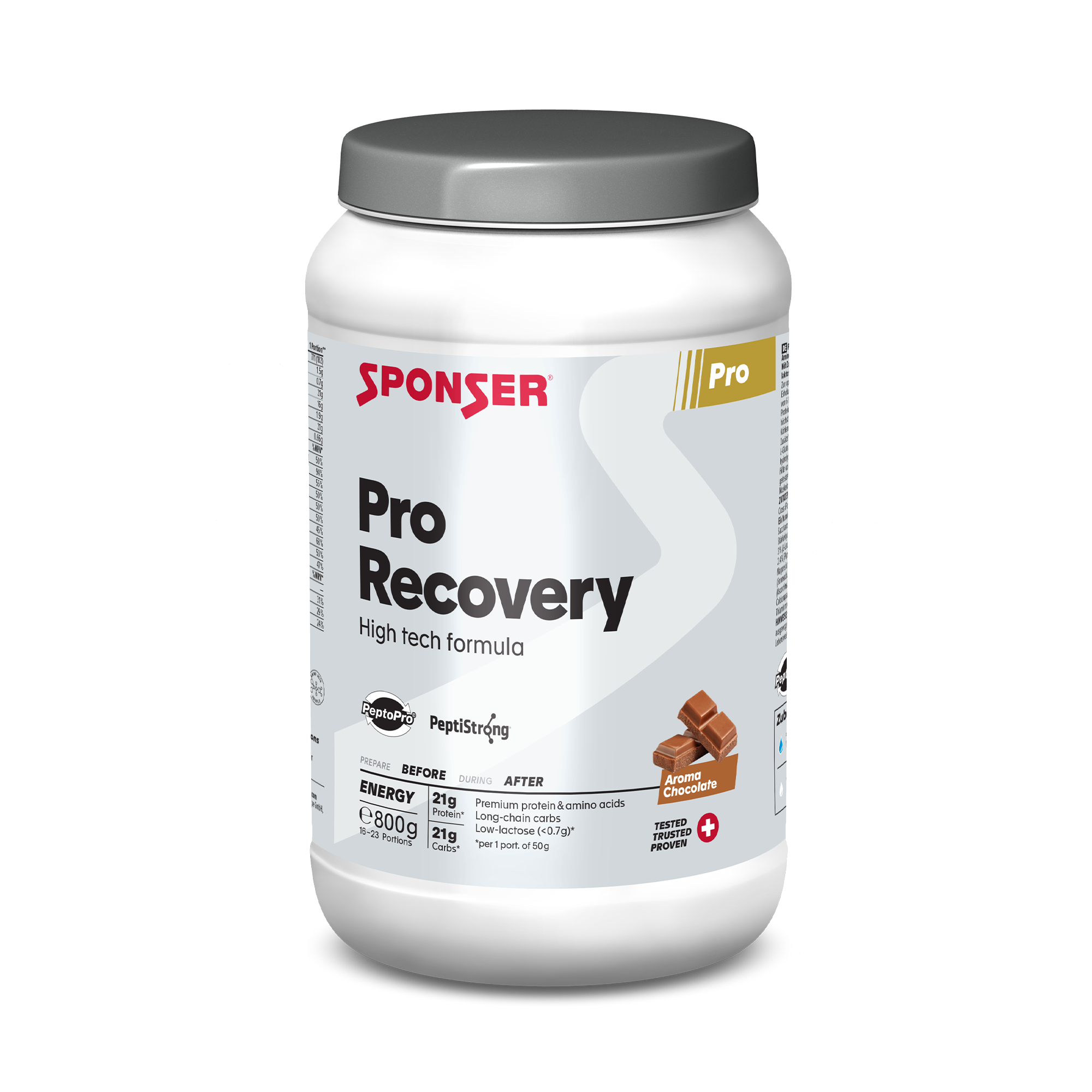 אבקת התאוששות וחלבון - Sponser - Pro Recovery