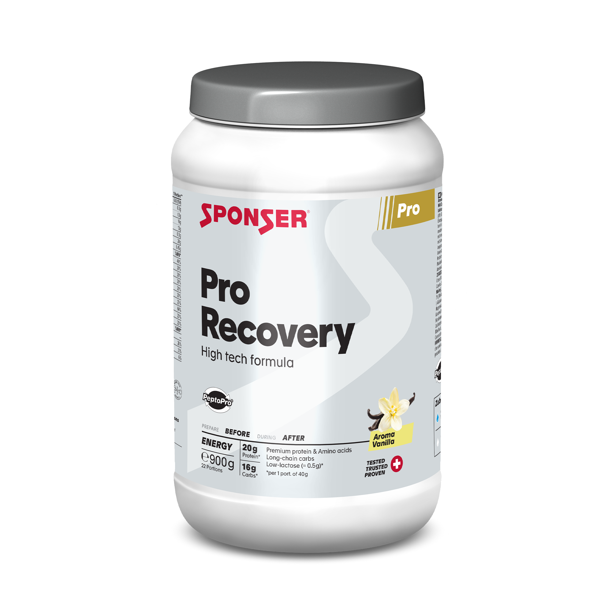 אבקת התאוששות וחלבון - Sponser - Pro Recovery