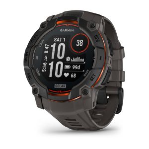 שעון ספורט חכם GARMIN Instinct 3 Solar 50mm Black Bezel with Charcoal Band